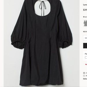 Brock Collection for H&M Black Dress